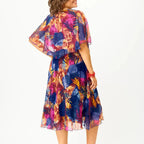 BARBARA | Vestido de Chiffon Confortable en Talla Grande