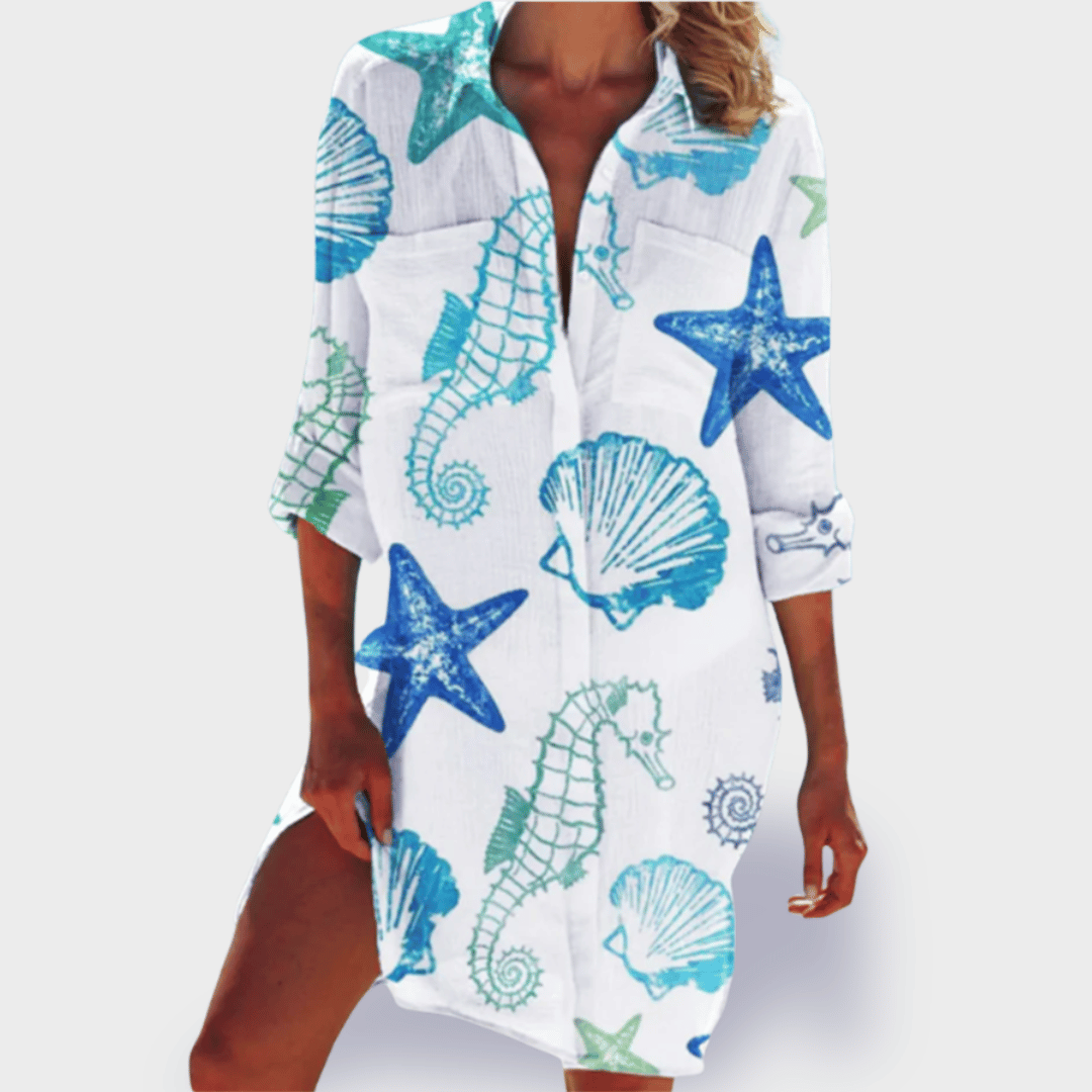 BRIGITTE | VESTIDO VERANIEGO COLORIDO Y LIGERO