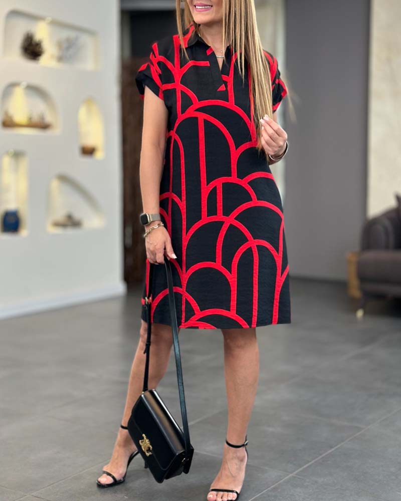 PATRICIA | Vestido de Manga Corta Elegante