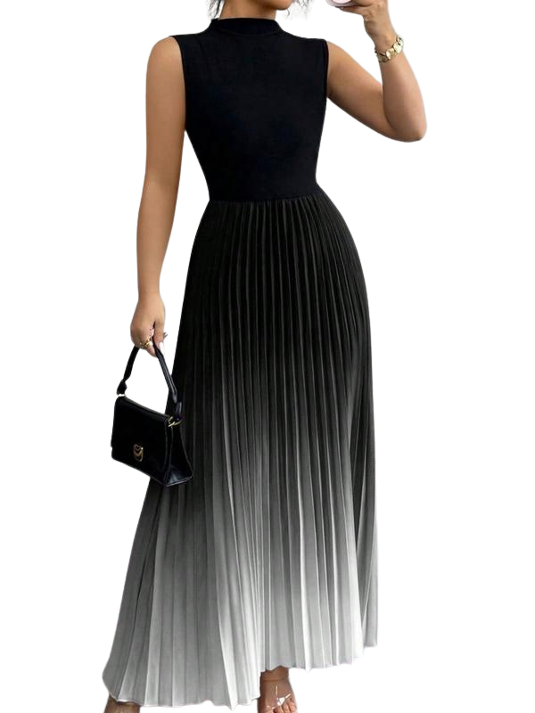 AURORA | ELEGANTE VESTIDO DE NOCHE SIN MANGAS EN TONOS OMBRÉ