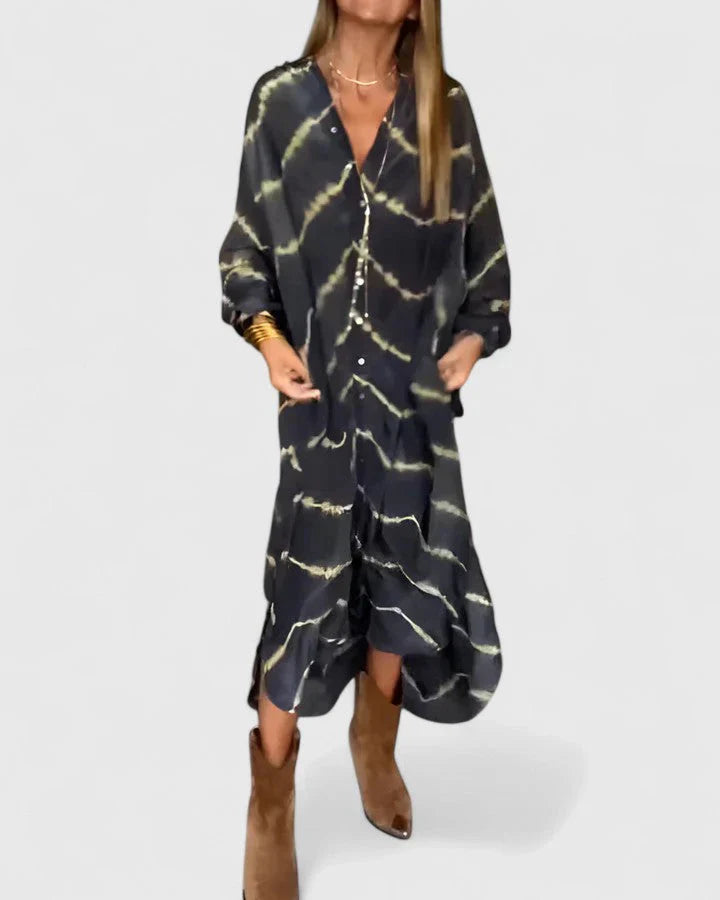 Maxi Vestido Rayado Julia