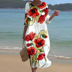IRENE | VESTIDO ELEGANTE CON DETALLE DE COBERTURA ABDOMINAL