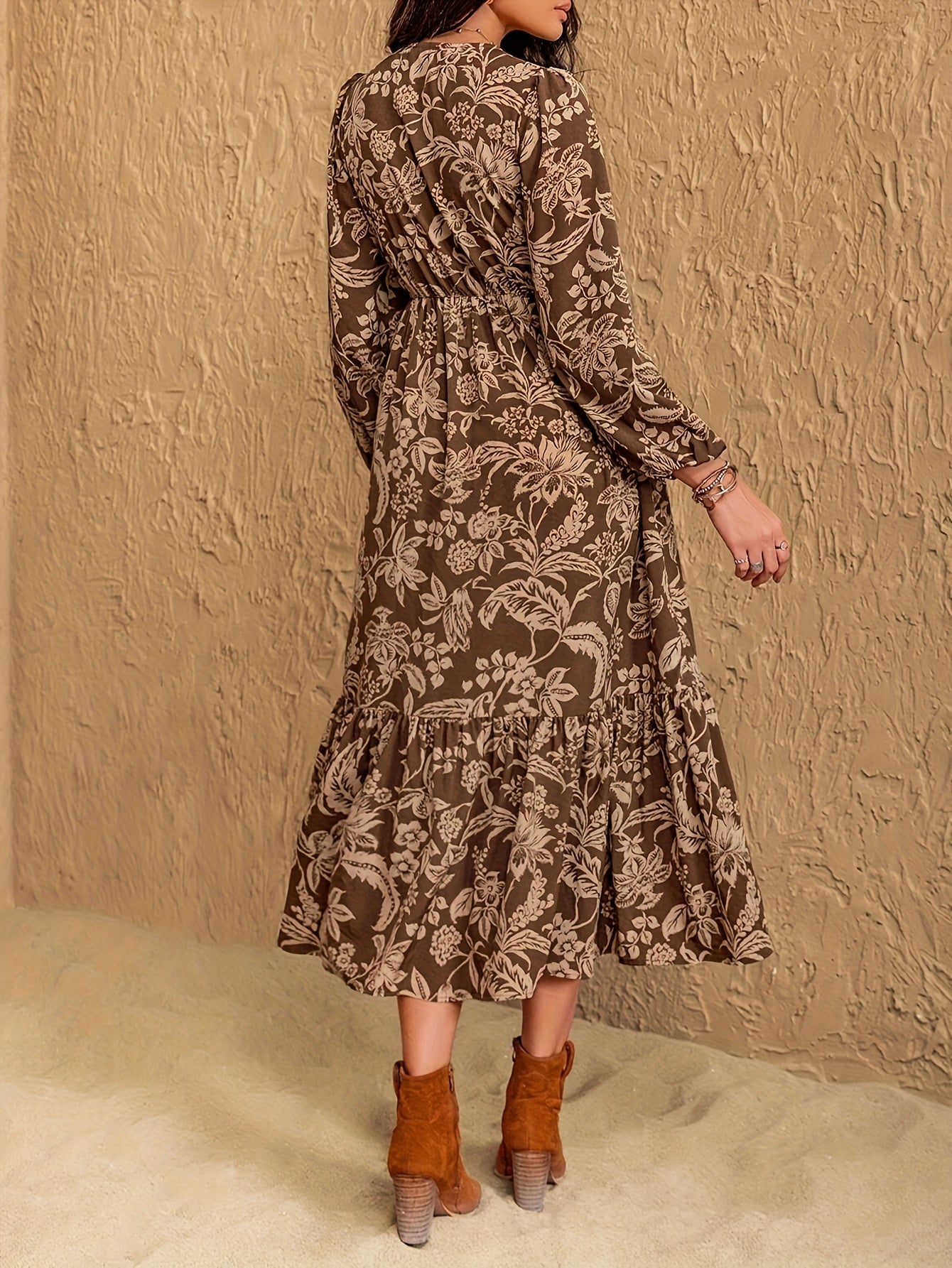 ARIA | Vestido Floral de Encaje
