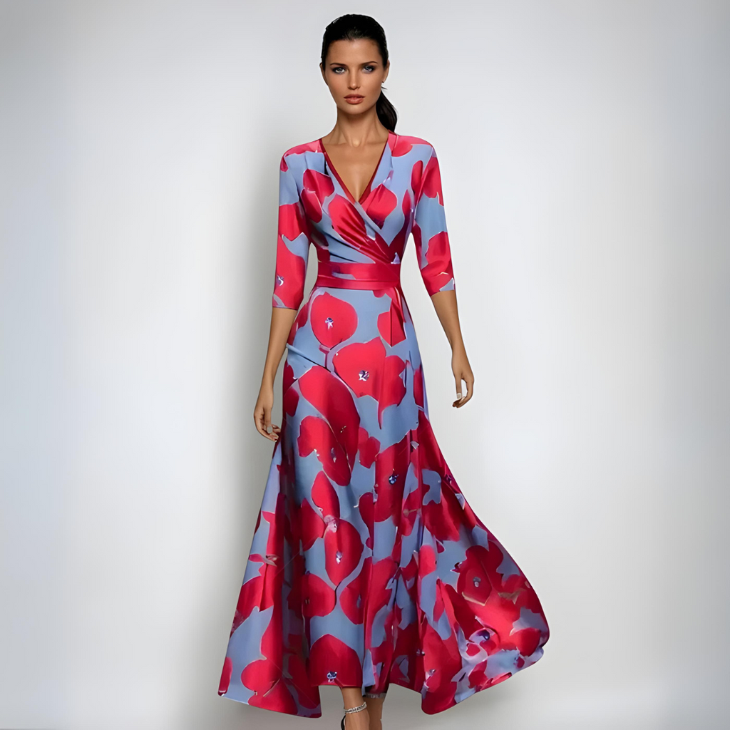 BRIONY | Floral Elegance Dress
