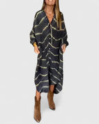Maxi Vestido Rayado Julia