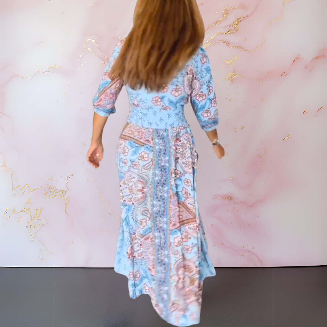 GILLIAN | Elegante Vestido de Verano con Escote en V