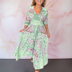 MARGA | Elegante Vestido de Verano con Escote en V