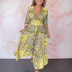 GILLIAN | Elegante Vestido de Verano con Escote en V