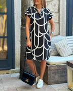 PATRICIA | Vestido de Manga Corta Elegante