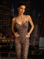Leopard Print Mono Andwele Spaghetti