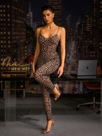 Leopard Print Mono Andwele Spaghetti