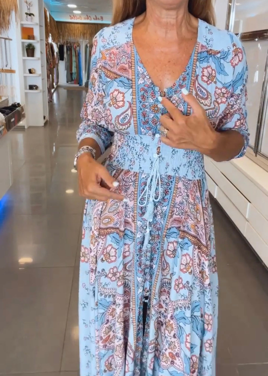 MARGOT | Elegante Vestido de Verano con Escote en V