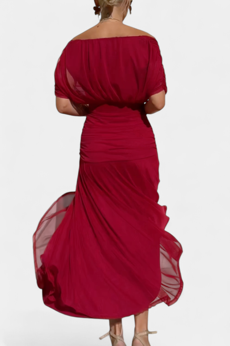 VIVIAN | Vestido Largo Floral con Escote en V