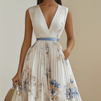 ELARA | VESTIDO SUAVE CON ESCOTE EN V