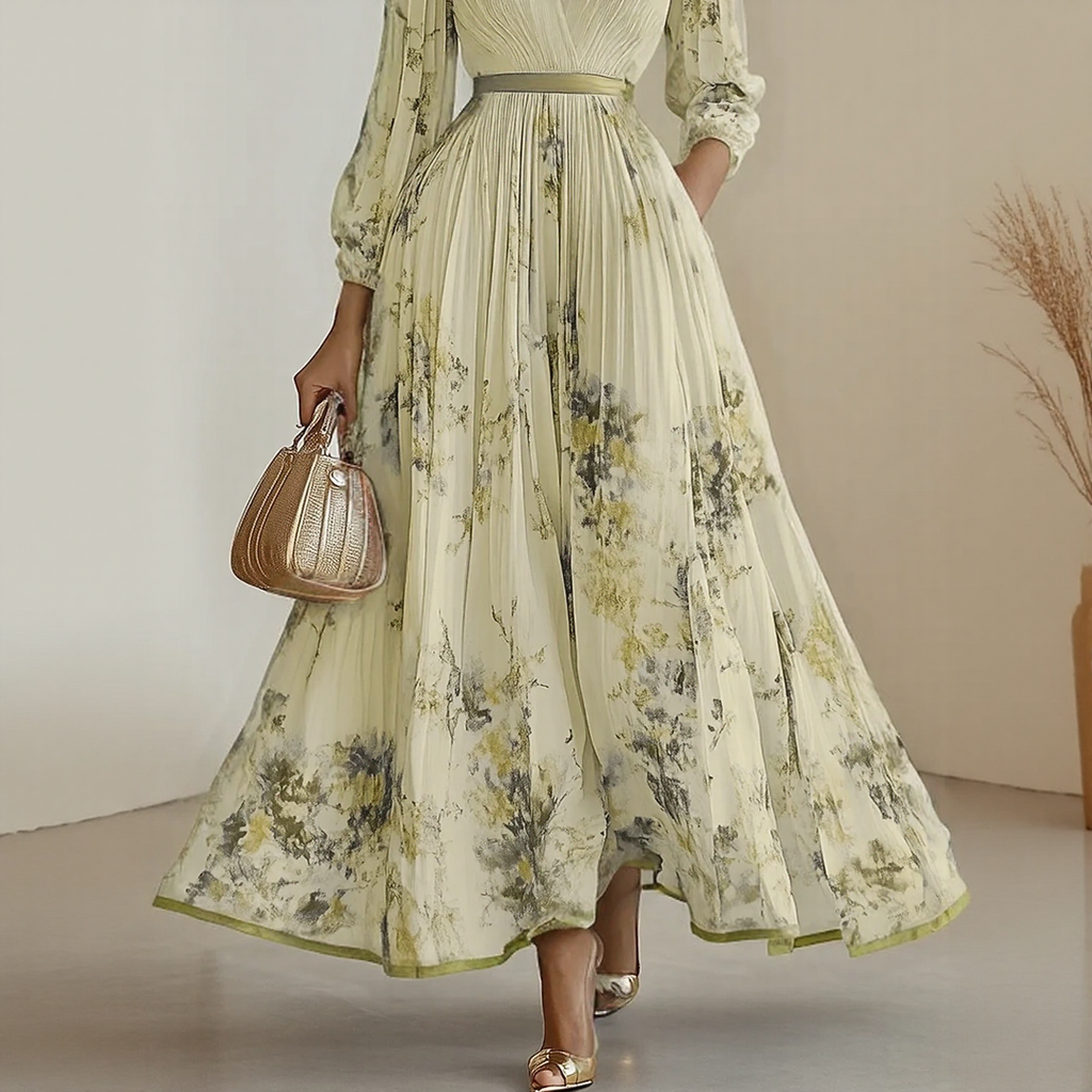 ELARA | VESTIDO SUAVE CON ESCOTE EN V
