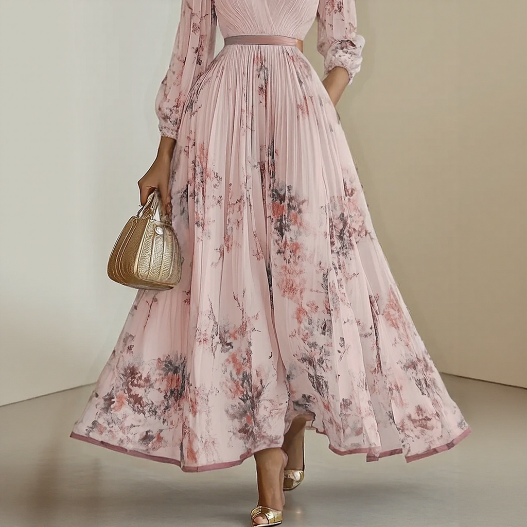 ELARA | VESTIDO SUAVE CON ESCOTE EN V