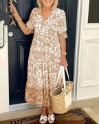 FAYE | Vestido Floral Elegante y Liviano